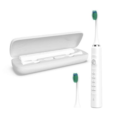 2021 Innovative Wisdom Removable Dupont Tooth brush Bristles Head 5 Modes Waterproof Flexible Adult Electric Toothbrush